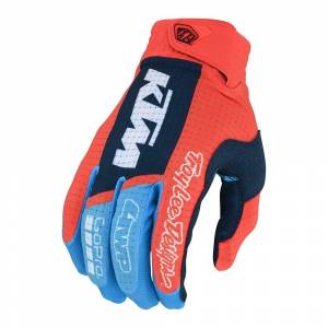 Troy Lee Designs Air KTM Orange Motocross Gloves