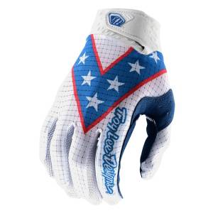 Troy Lee Designs Air Evel White Motocross Gloves