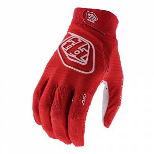 Troy Lee Designs Kids Air Solid Red Motocross Gloves