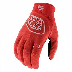 Troy Lee Designs Kids Air Solid Orange Motocross Gloves