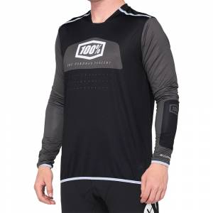 100% R-Core X Black White Motocross Jersey