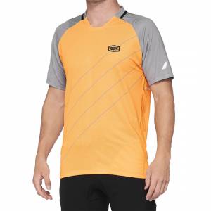 100% Celium Orange Grey Motocross Jersey