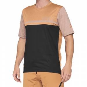 100% Airmatic Caramel Black Motocross Jersey