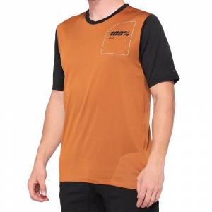 100% Ridecamp Terracotta Black Motocross Jersey