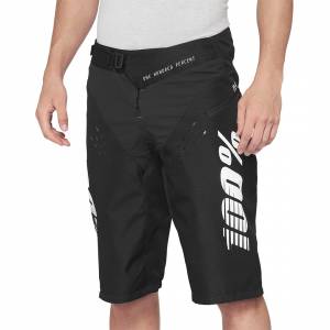 100% R-Core Black Motocross Shorts