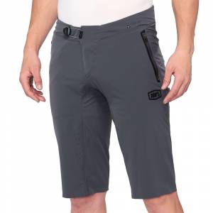 100% Celium Charcoal Motocross Shorts