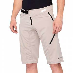 100% Airmatic Warm Grey Motocross Shorts