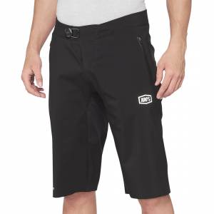 100% Hydromatic Black Motocross Shorts