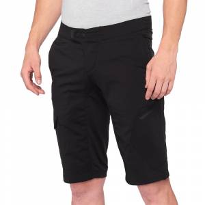 100% Ridecamp Black Motocross Shorts