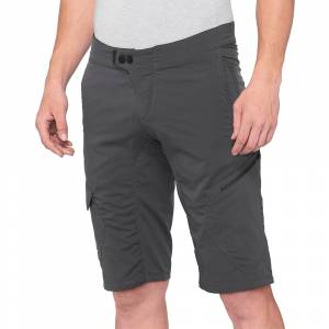 100% Ridecamp Charcoal Motocross Shorts