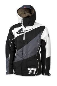 UFO Polar Jacket - Black White (front)