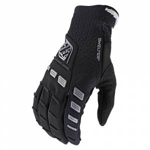 Troy Lee Designs Swelter Solid Black Motocross Gloves