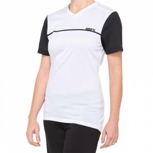 100% Ridecamp White Black Women's Motocross Jersey