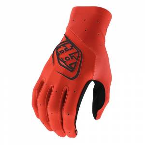 Troy Lee Designs SE Ultra Solid Orange Motocross Gloves