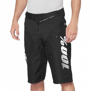 100% Kids R-Core Black Motocross Shorts