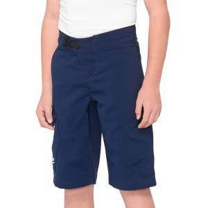 100% Kids Ridecamp Navy Motocross Shorts