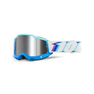 100% Accuri 2 Goggles Stamino / Silver Flash Mirror Lens