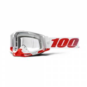 100% Racecraft 2 St-Kith Clear Lens Motocross Goggles