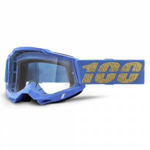 100% Accuri 2 Waterloo Clear Lens Motocross Goggles