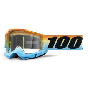 100% Kids Accuri 2 Sunset Clear Lens Motocross Goggles