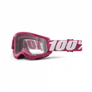 100% Strata 2 Fletcher Clear Lens Motocross Goggles