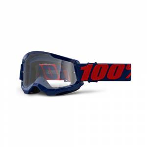 100% Strata 2 Masego Clear Lens Motocross Goggles