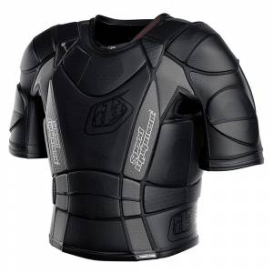 Troy Lee Kids UPS7850 HW Solid Black Chest Protector