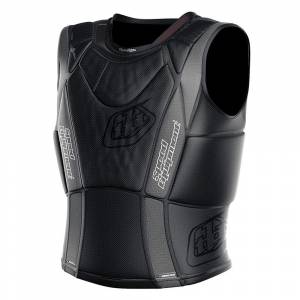 Troy Lee Kids UPV3900 HW Solid Black Chest Protector