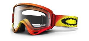 Oakley O Frame Swell Fade Red Yellow Motocross Goggles