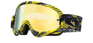 Oakley O Frame Digi Yellow 24K Iridium Motocross Goggles