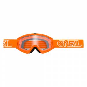 ONeal B-Zero Orange Clear Lens Motocross Goggles 10pcs Box