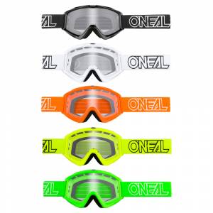 ONeal B-Zero Colour Assortment Clear Lens Motocross Goggles 10pcs Box