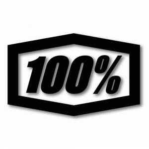 100% Die Cut 16" Black Trailer Decal