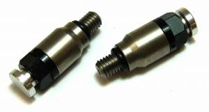 MDR Fork Bleeder Valves (M5 x 0.8) Fits Showa & Kayaba Forks - Silver