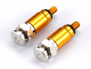 MDR Fork Bleeder Valves (M4 x 0.07) Fits WP Forks - Gold