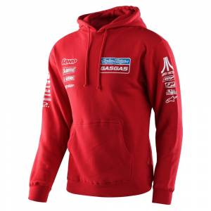 Troy Lee Designs Gas Gas Red Team Pullover Hoodie