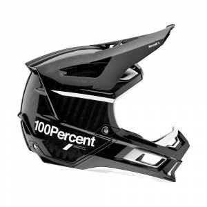 100% Aircraft 2 Black White Mountain Bike Helmet