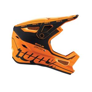 STATUS Helmet Topenga Orange/Black - Ride 100 Percent