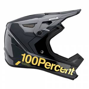 100% Status Carby Charcoal Mountain Bike Helmet