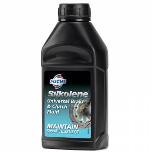 Silkolene DOT 4 Universal Brake & Clutch Fluid - 500ml