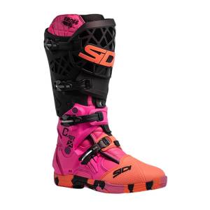 Sidi Crossair X Off-Road MX Boots - Messy Coral