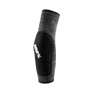 100% Ridecamp Grey Heather Black Elbow Guard