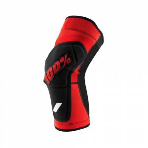 100% Ridecamp Red Black Knee Guard