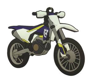 Bike It Husqvarna FC Rubber Key Ring