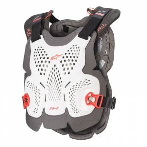 Alpinestars A-1 Plus White Anthracite Red Chest Protector