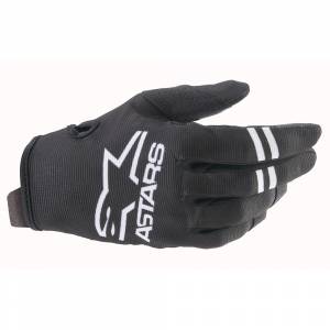 Alpinestars Radar Black White Motocross Gloves