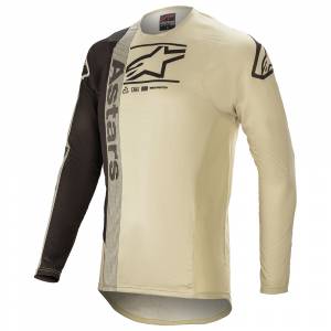 Alpinestars Supertech Foster Sand Black Motocross Jersey