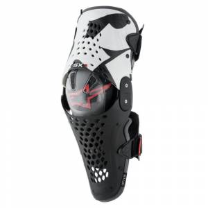 Alpinestars SX1 Black White Red Knee Guard