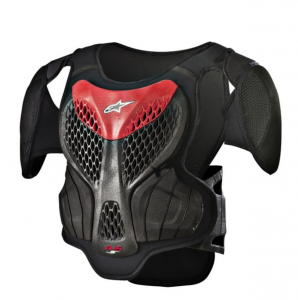 Alpinestars Kids A-5 Black Red Body Armour