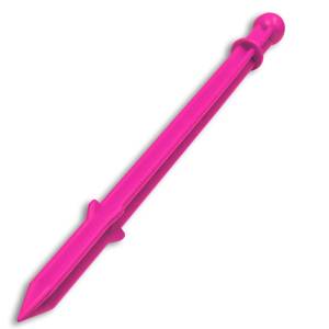 UFO Motocross Track Posts - Pink PVC Safety Stakes - MX Track Markers